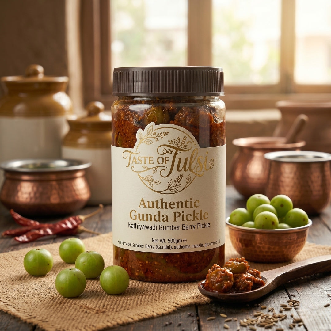 Authentic Gunda Pickle (ગુંદાનું અથાણું)