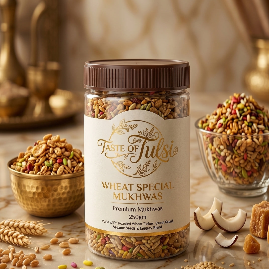 Wheat Special Mukhwas (ઘઉંના સ્પેશિયલ મુખવાસ)