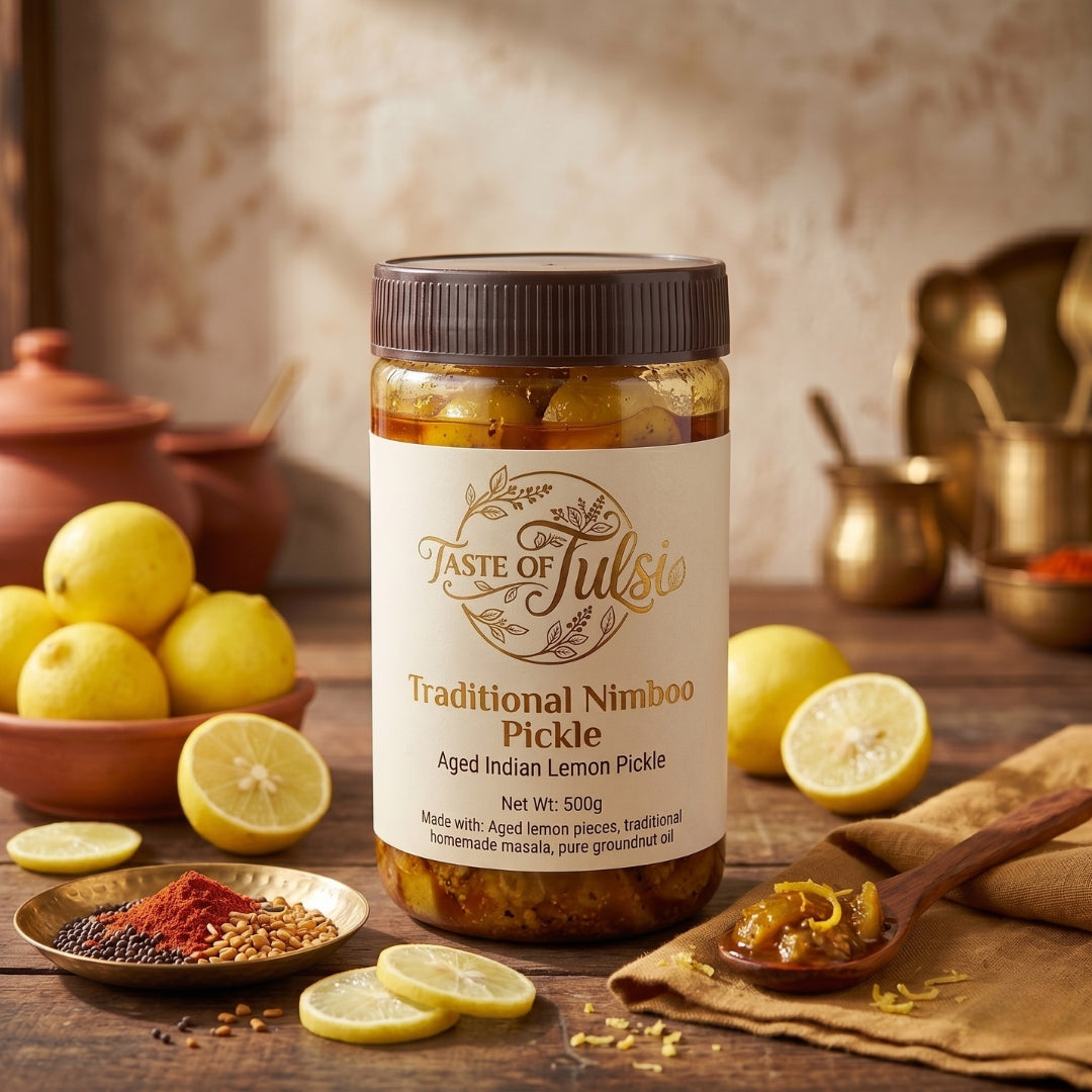 Oganic Lemon Pickle (ઓર્ગેનિક લીંબુનું અથાણું)